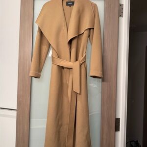 Mackage Mai Trench Coat in Light Camel